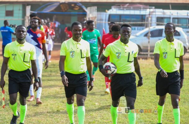 Match Officials for Ghana Premier League Matchday fifteen