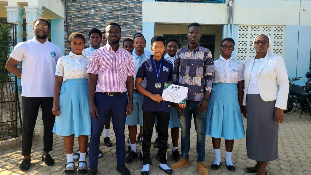 ‘Catch Them Young’ Referees Present Medals to Their Schools After African Schools Football Championship Success