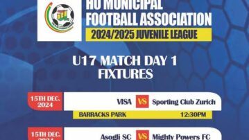 Volta Regional Colts League Kicks Off Today, December 14