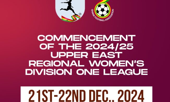 Upper East Regional Women’s Division One League Set to Kick Off on December 21