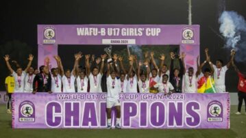 Ghana edges Nigeria in thrilling clash to lift WAFU B U-17 Girls championship trophy