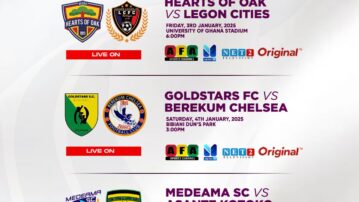 TV schedule for Premier League Matchday 16 announced
