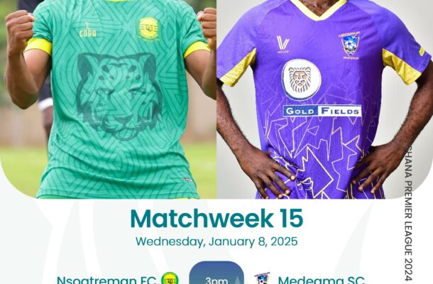 Premier League: Nsoatreman FC face off against Medeama SC in outstanding cracker Today