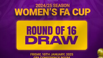 Women’s FA Cup Round of 16 draw set for Friday, January 10