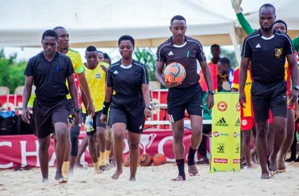 Excitement builds ahead of Beach Soccer Final in Ada on Sunday