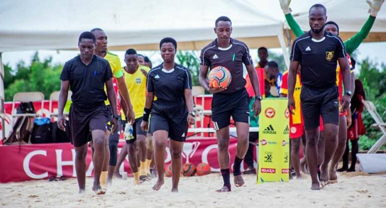 Havedzi Mighty Warriors Face Off Layoca Beach Soccer Club in 2023/24 Beach Soccer Final