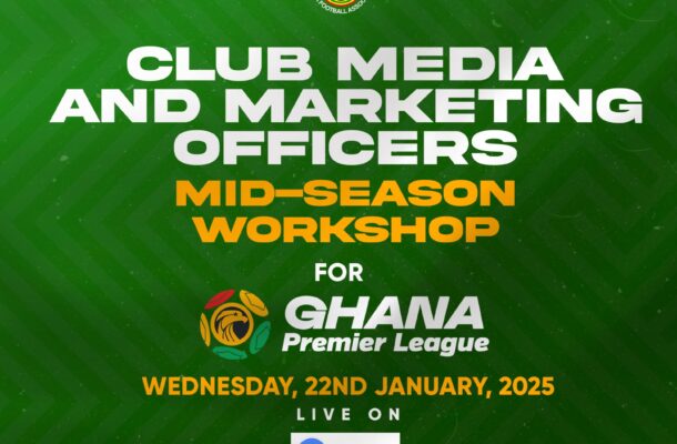 One-day Workshop for Club Media and Marketing Officers slated for January 22