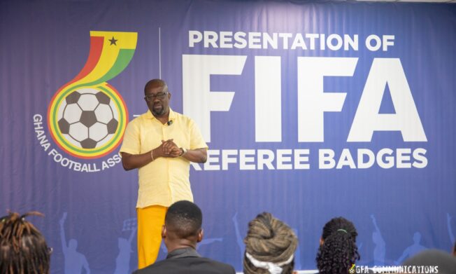 President Kurt E.S Okraku expects FIFA referees to be 'great ambassadors' for Ghana Football