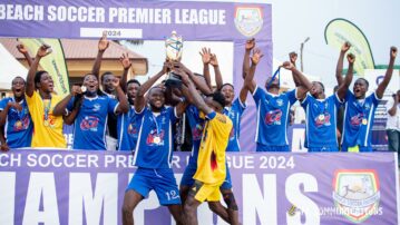 Havedzi Mighty Warriors are 2024 Beach Soccer Premier League Champions