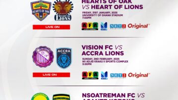 TV schedule for Premier League Matchday 19 announced