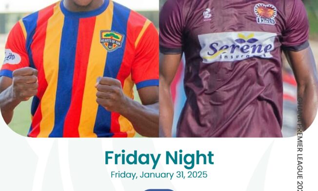 Premier League: Hearts of Oak face off against Heart of Lions tonight