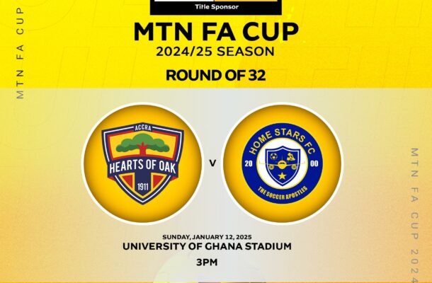 MTN FA CUP 2024: Home Stars FC vow to shock Hearts of Oak in a High-Stakes Clash