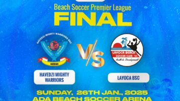 2023/24 Beach Soccer Premier League final scheduled for January 26