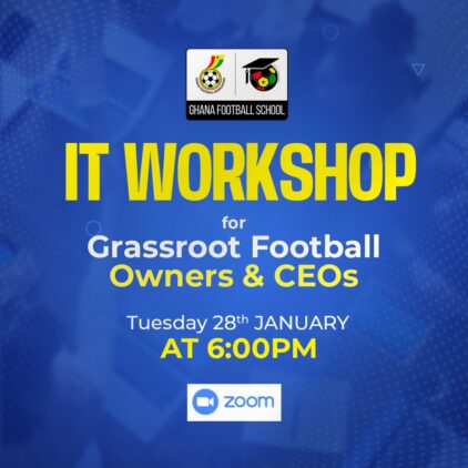 https://www.ghanafa.org/ghana-football-school-hosts-it-workshop-for-grassroots-football-owners-and-ceos