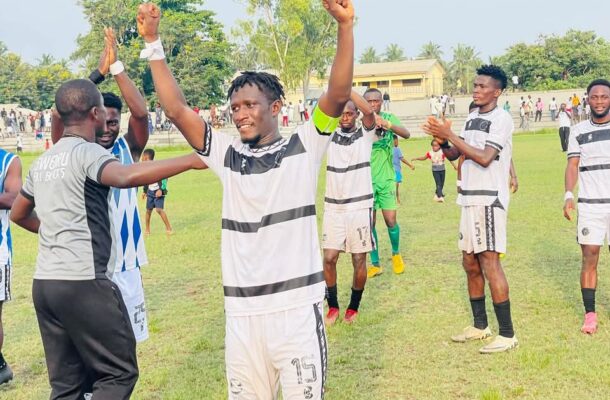 Zone Two leaders Swedru All Blacks back to winning ways, Rospak humble King Faisal