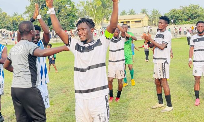 Zone Two leaders Swedru All Blacks back to winning ways, Rospak humble King Faisal