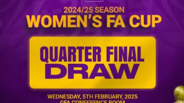 Women's FA Cup Quarterfinal draw set for Wednesday