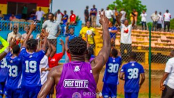 Port City beat Zone Three leaders Hohoe United, Semper Fi shock Great Olympics