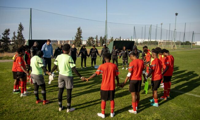 Black Queens hold first training session in Casablanca in readiness for international friendlies