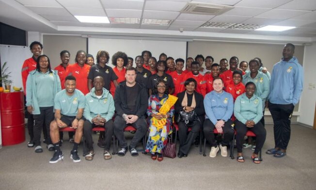 Ghana’s Ambassador to Morocco H.E Charity Gbedawo visits Black Queens in Casablanca