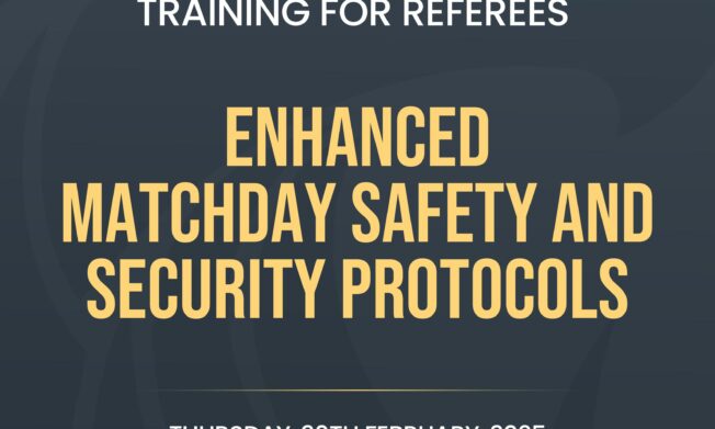 GFA to host training workshop for Referees on enhanced Safety and Security Protocols