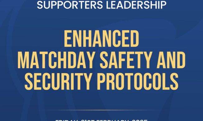 GFA to host training workshop for Supporters Leadership on enhanced Matchday Safety and Security Protocols