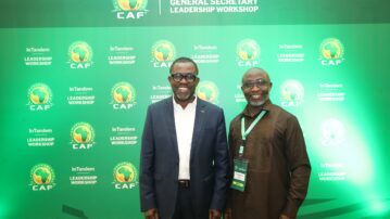 Prosper Harrison Addo attends CAF General Secretaries Leadership Workshop in Cairo