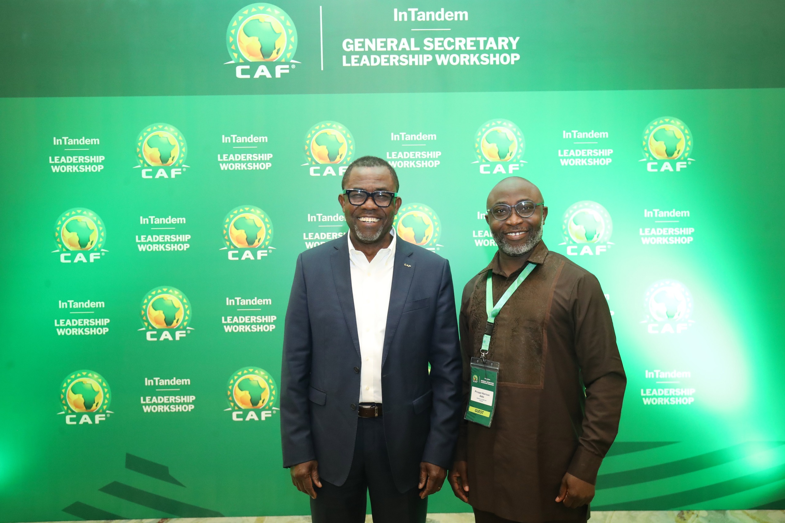 Prosper Harrison Addo attends CAF General Secretaries Leadership Workshop in Cairo