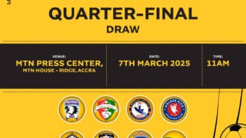 MTN FA Cup Quarter-Final Draw set for March 7, 2025