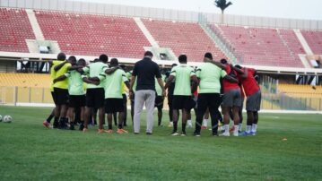 Nine players open Black Stars training in Accra ahead of Chad, Madagascar FIFA World Cup qualifiers