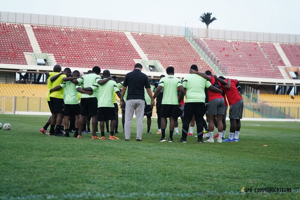 Nine players open Black Stars training in Accra ahead of Chad, Madagascar FIFA World Cup qualifiers