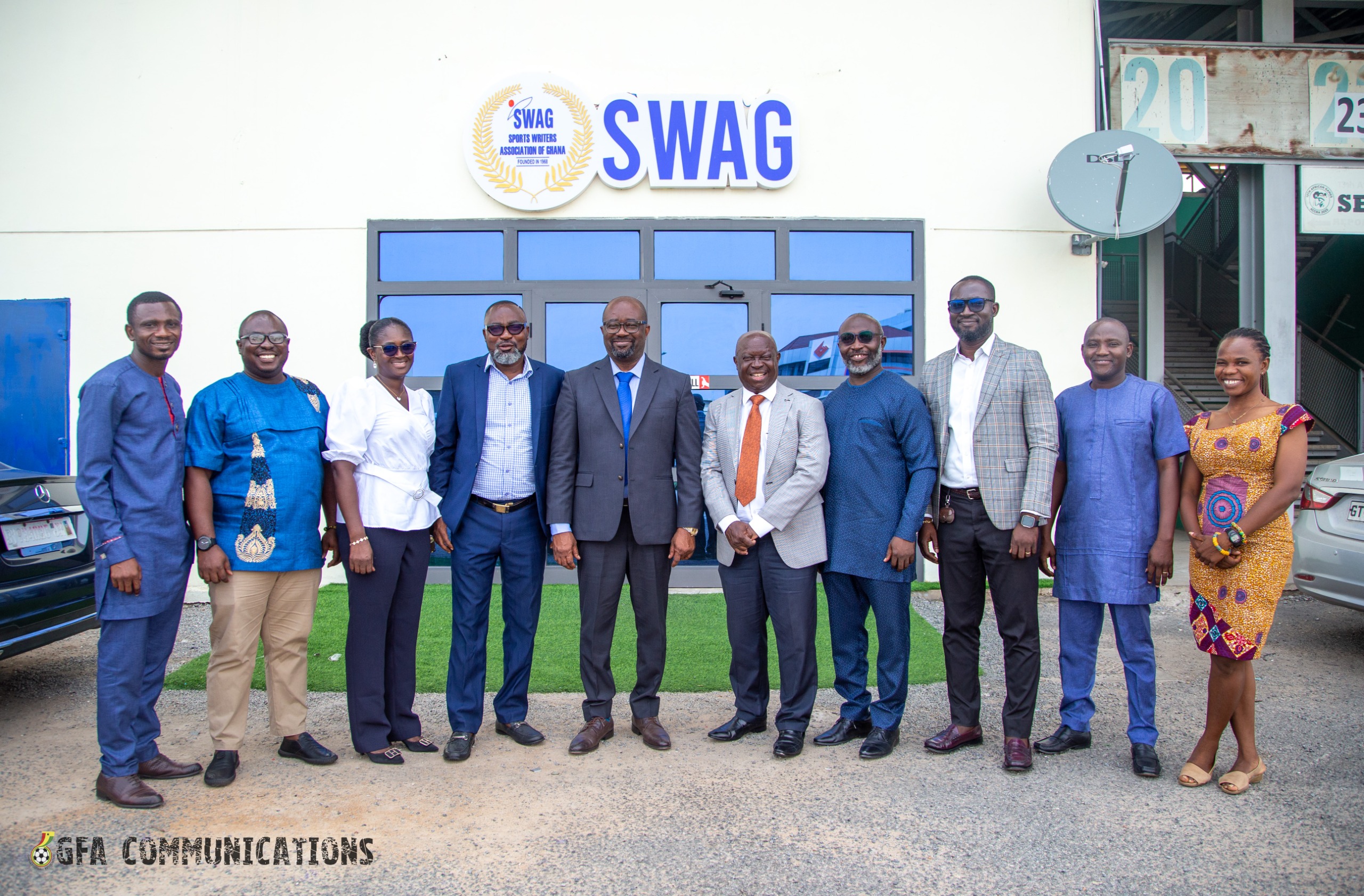 GFA leadership pays courtesy call on SWAG