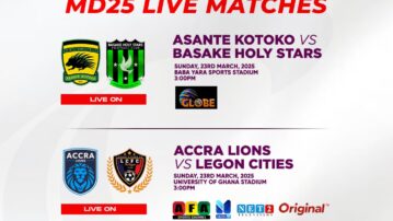 TV schedule for Premier League Matchday 25 announced