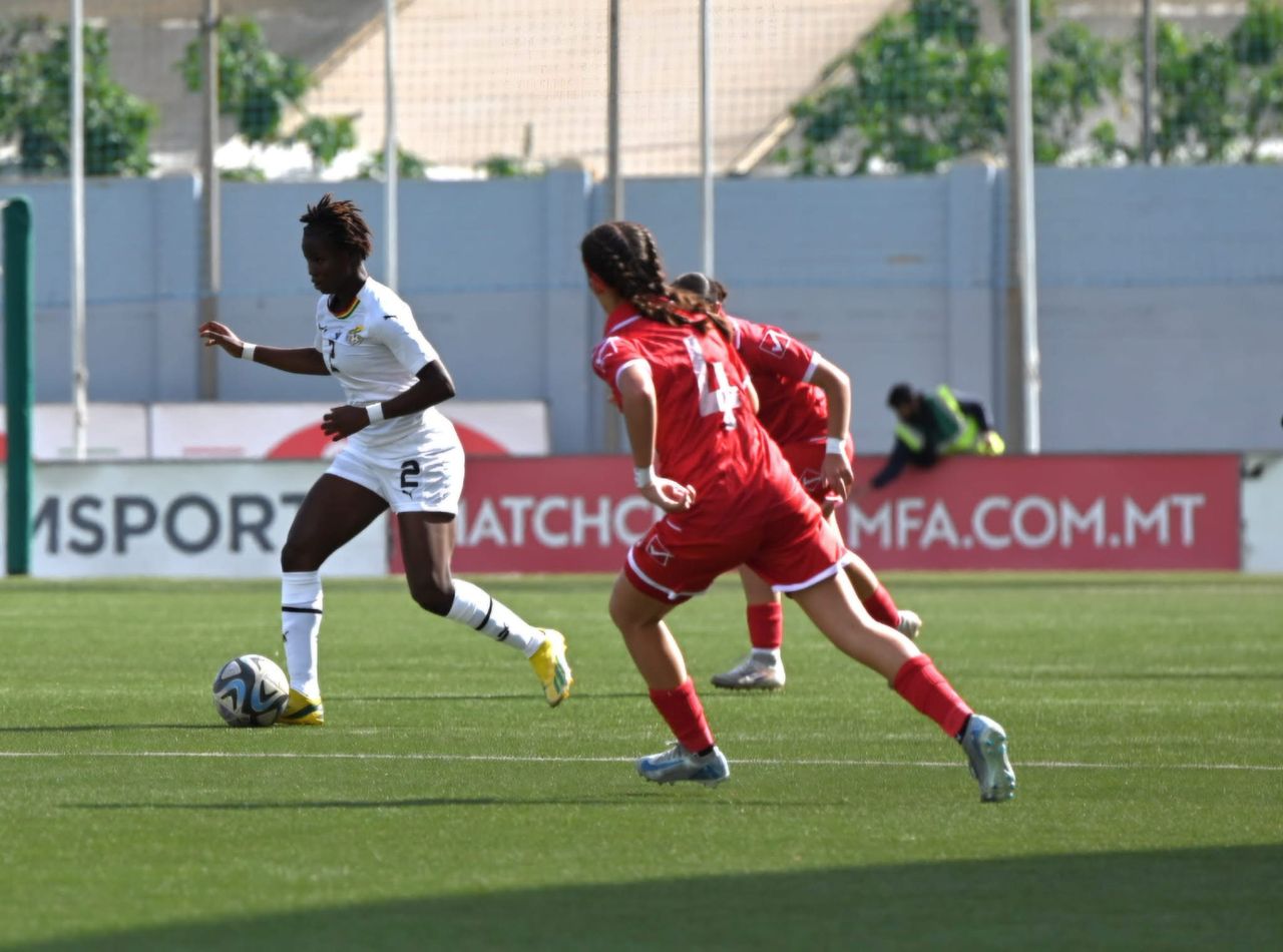 Ghana's U-16 Girls thrash Northern Ireland 5-0 in Development tournament