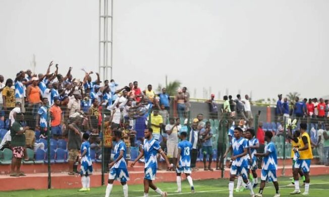 True Democracy share spoils with leaders Hohoe United, Port City held at home by Koforidua Semper Fi in Zone Three