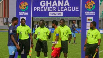Match Officials for Ghana Premier League Matchday 24
