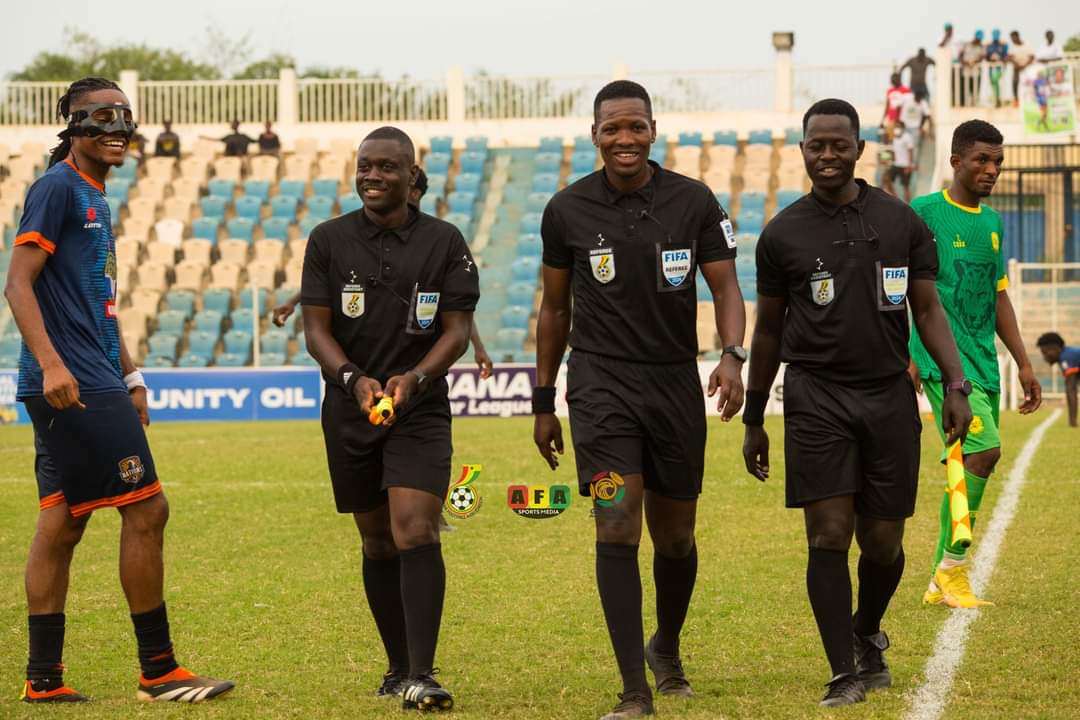 Match Officials for Ghana Premier League Match Day 20