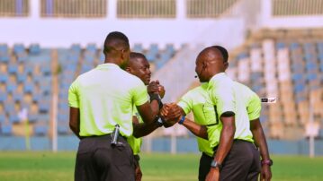 Match Officials for Quarter-Final stage of MTN FA Cup