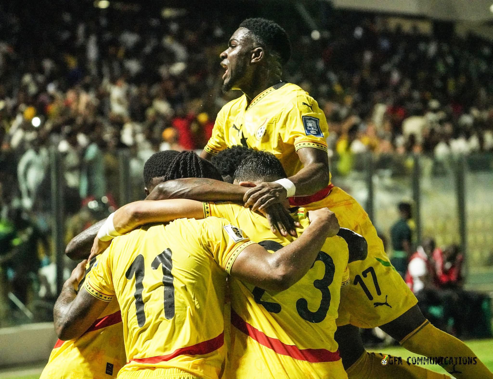 Ghana tops Group I with onvincing win over Chad in 2026 FIFA World Cup Qualifier