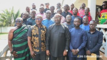 President Kurt Simeon-Okraku, football family join Kotoko to mourn Nana Pooley on Thursday