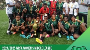 Samartex Ladies Crowned 2024/25 Western Regional Women’s Division One Champions