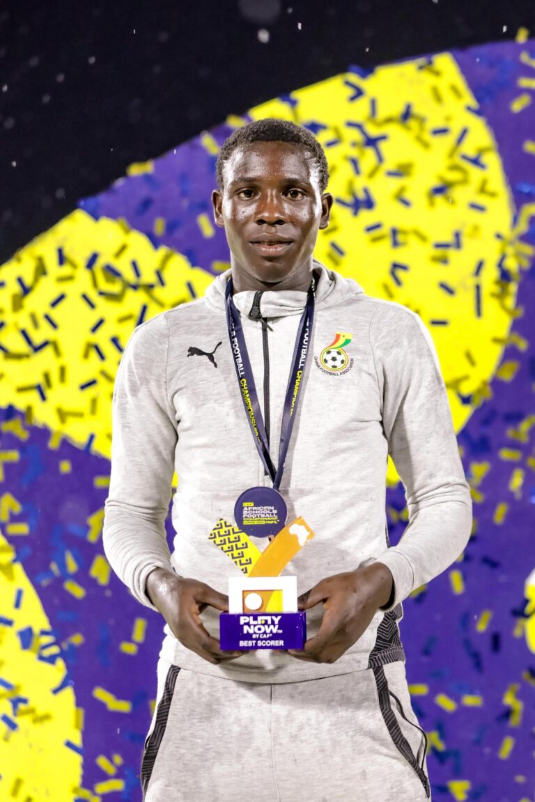 John Andor and Acquah Hagan claim joint Top Scorer Award at 2025 CAF African Schools Football Championship