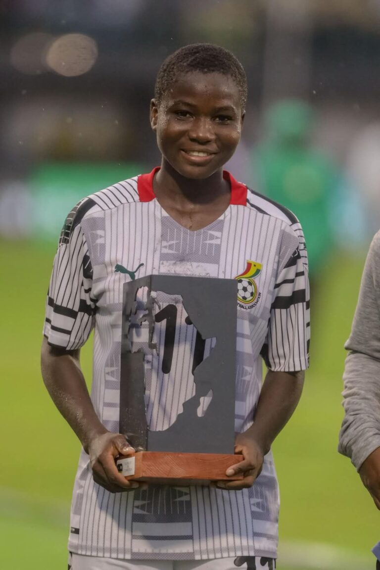 Jennifer Awuku shines as Best Player at 2025 CAF African Schools Football Championship