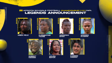 Abedi Pele, Asamoah Gyan and Amanda Dlamini among football greats to guide youngsters at CAF African Schools Football Championship, Ghana 2025