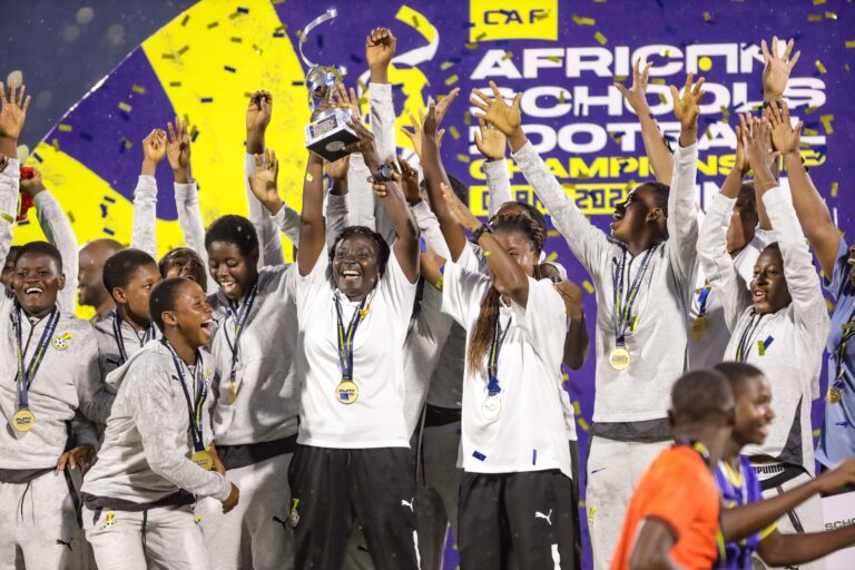 U-15 Girls crowned Champions of 2025 African Schools Football Championship
