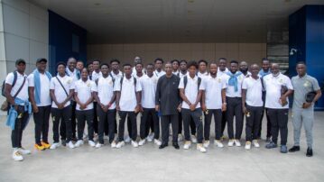 U20 AFCON: Black Satellites depart for Egypt