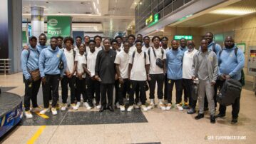 Black Satellites Arrive in Cairo for U20 Africa Cup of Nations