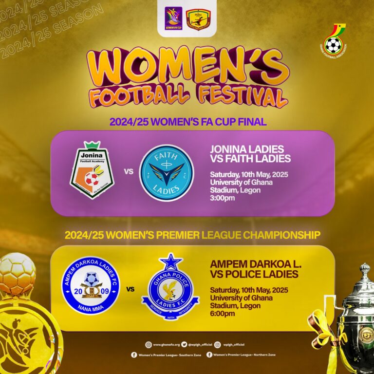 2024/25 Women’s Football Festival set for April 10 at University of Ghana Stadium, Legon