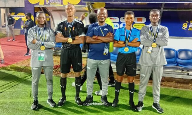 Ghana's Rising Stars: Young Referees excel at CAF African Schools Football Championship in Accra