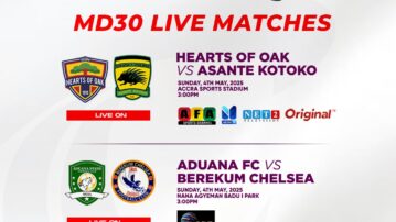 TV schedule for Premier League Matchday 30 announced